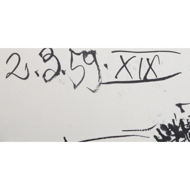 Toros y Toreros 27 Pablo Picasso Year: 1959 Medium: Lithograph Edition: N/A Size: 14.5 x 10.5 in. (36.83 x 26.67 cm)...