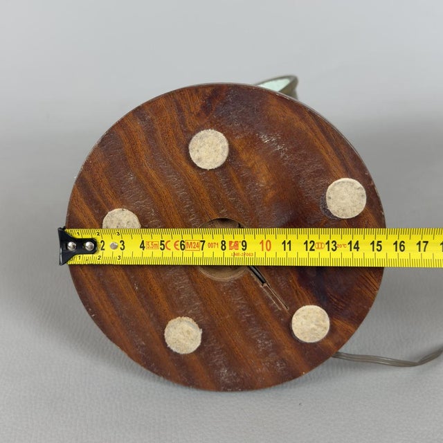 Naval Table Lamp in Windsock Brass For Sale - Image 11 of 13