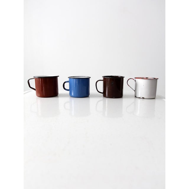 Vintage Enamelware Mug Collection Set of 12 Chairish