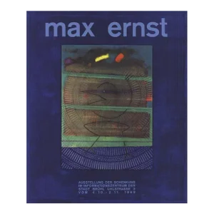 1969 Max Ernst 'Estampes' Surrealism Blue,Green Germany Offset Lithograph