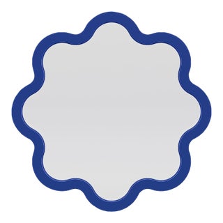 Hvyli Round 75 - Wall Wavy Mirror For Sale