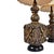 The lamp shades pictured ARE NOT INCLUDED with purchase. Pair of outstanding vintage over-sized Brutalist lamps. If you’re...