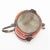 Vintage Chinese Carnelian and Enamel With Bronze Filigree Teapot For Sale - Image 4 of 13