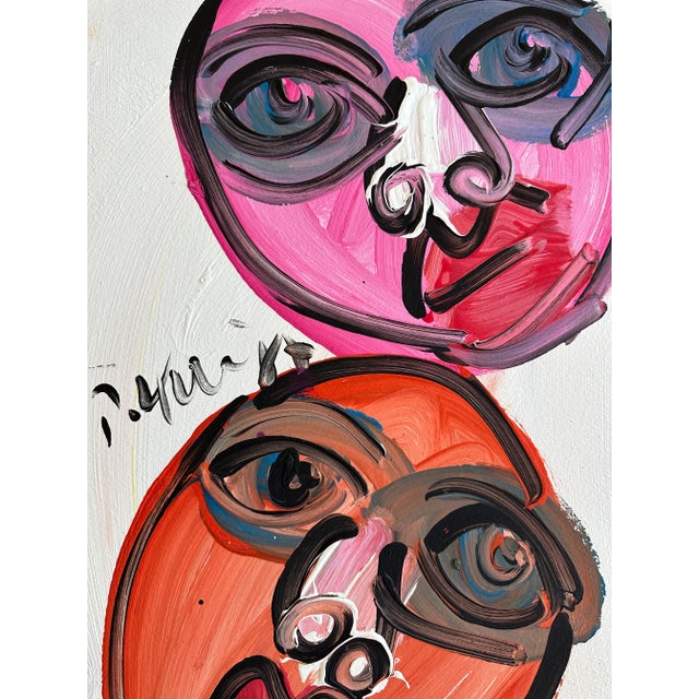 Abstract Expressionism Original 1987 Peter Keil Painting For Sale - Image 3 of 4