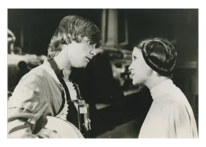 Star Wars Leia and Luke Filmstill, 1977