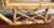 Wood Vintage 1970s Geometric Bamboo & Rattan Beveled Wall Mirror, Vivai Del Sud Style For Sale - Image 7 of 7