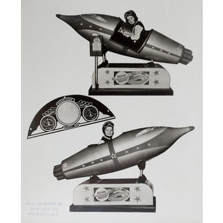 1950's Royal Rocket Kiddie Ride Photograph For Sale