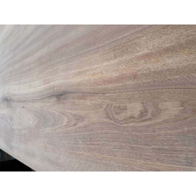Wood Large Mahogany Monastery Table For Sale - Image 7 of 13