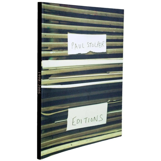 Contemporary 2005 Paul Stolper 'Paul Stolper - Editions 1998-2006' Contemporary Brown Book For Sale - Image 3 of 3