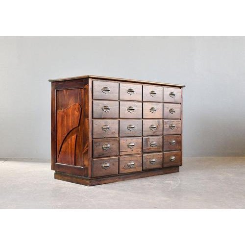 Ironmongers Shop Counter Drawers, 1910s For Sale - Image 10 of 10