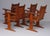 Oregon Pine Armchairs, 1930s, Set of 4 For Sale - Image 16 of 18