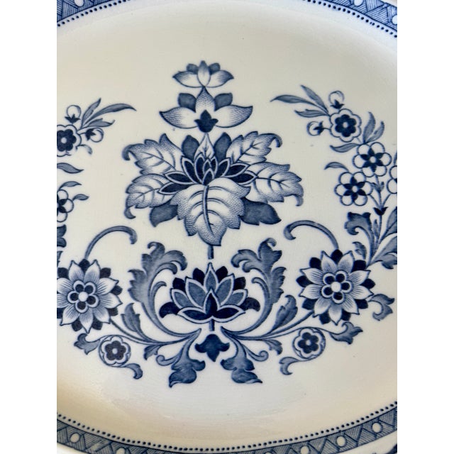 Wedgwood 1901 Wedgwood Platter "Mandarin Blue" For Sale - Image 4 of 9