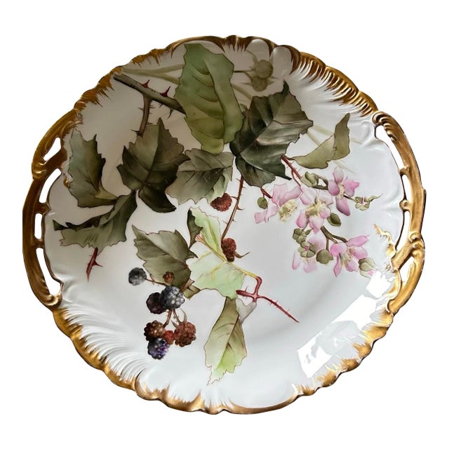 Late 18th Century Charles Field Haviland Limoges Plate For Sale