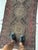 1920s Antique Southwest Tribal Runner Deep Blackish Indigo Rug 3.4 x 9.6 For Sale - Image 5 of 12