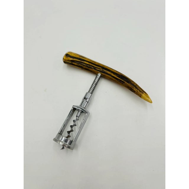 Antique German Antler Mounted Corkscrew For Sale In Boston - Image 6 of 6