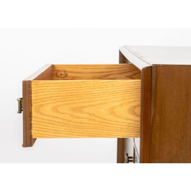 Brown Paul Frankl Walnut Chest of Drawers For Sale - Image 8 of 9