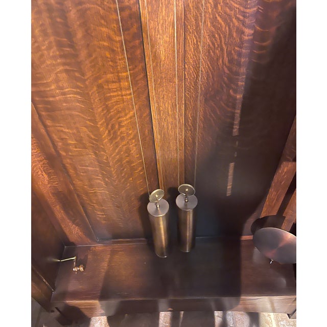 1990s Stickley Grove Park Inn Mission Clock, #49 of Only 50 Built. For Sale - Image 10 of 12