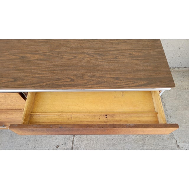 Vista of California Industrial Style Mid-Century Modern Desk For Sale - Image 12 of 18