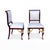 Late 19th-C. French Empire Gilt Bronze Mahogany Side Chairs - Pair For Sale In Atlanta - Image 6 of 12