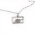Antique Art Deco Platinum Military Pendant — Diamond and Ruby For Sale - Image 6 of 6