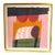 This is a beautiful and colorful print inspired by his international trips to India and elsewhere. Carol Summers (...