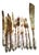 Silver Dessert Cutlery Set, 1950s, Set of 13 For Sale