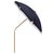 Metal Valencia 6.5 Ft Beach Fringed Umbrella, Navy For Sale - Image 7 of 8