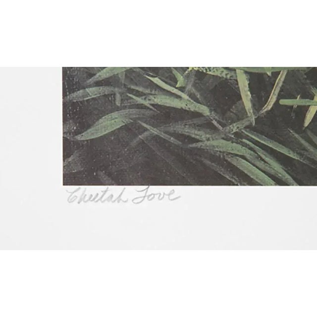 Figurative Caroline Schultz, "Cheetah Love", Photorealist Animal Print For Sale - Image 3 of 4