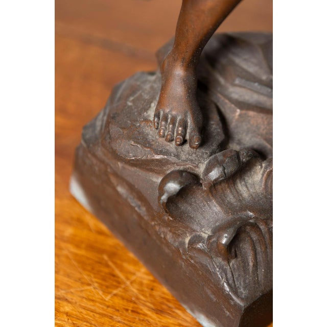 Bronze 19th Century French Statuette For Sale - Image 8 of 12