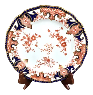 Vintage English Royal Crown Derby Porcelain Plate