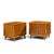 Broyhill Brasilia Mid Century Walnut Commode Nightstands – Pair Each nightstand measures: 24 wide x 18 deep x 21 inches...