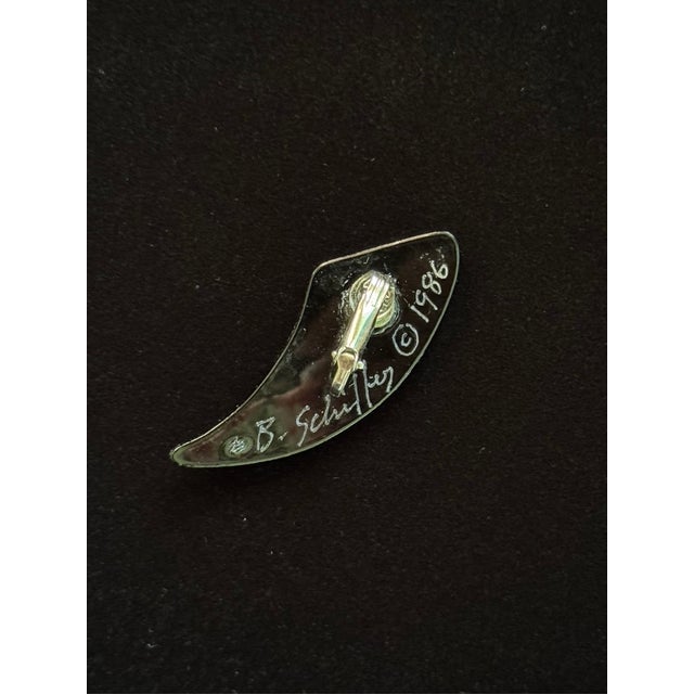 Vintage Bill Schiffer Earrings, A Pair For Sale - Image 4 of 5