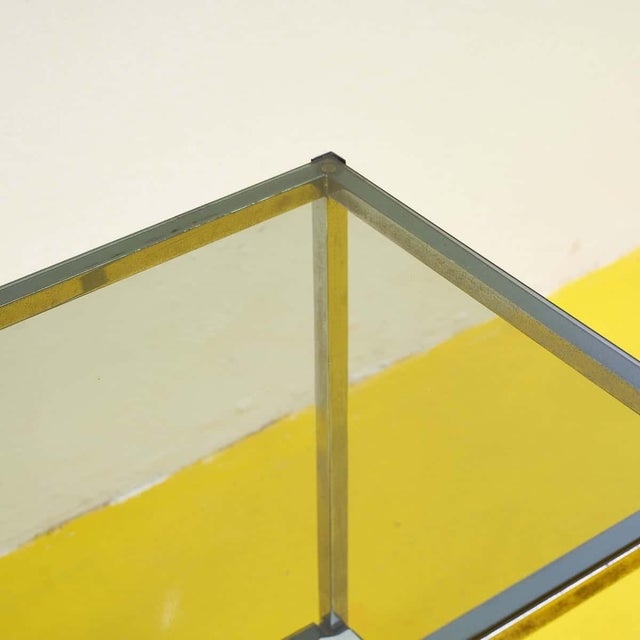 Vintage Metal and Glass Trolley, 1970s For Sale - Image 5 of 7