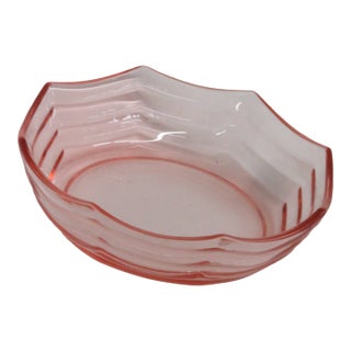 Pink Depression Glass Bowl 6232b For Sale