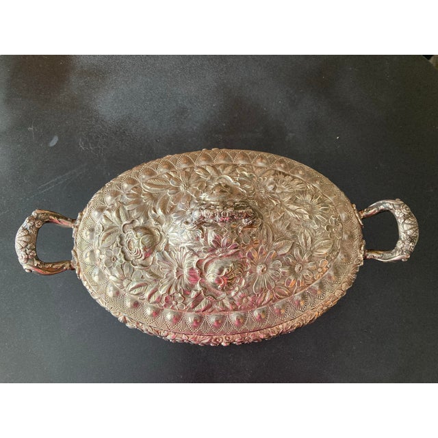 An American Sterling Silver Two-Handled Vegetable Mark of Gorham MFG co.PROVIDENCE, Rhode Island, 1896, Retailed by Spaulding & co.chicago, Illinois For Sale - Image 12 of 12