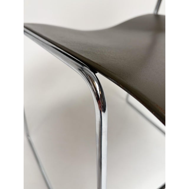 Dark Green Stackable Chair by David Rowland for Howe, 1970s For Sale - Image 13 of 18