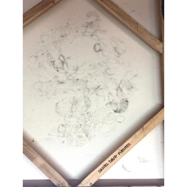 Abstract Expressionist Embrace Earth Figurative by Daniel David Fuentes For Sale - Image 4 of 4
