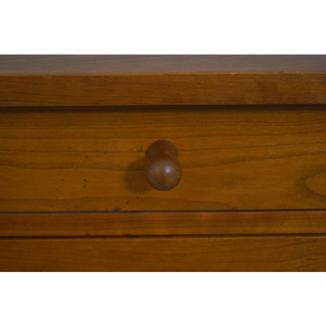 Pair of Stickley Cherry Two Drawer Nightstands For Sale - Image 11 of 18