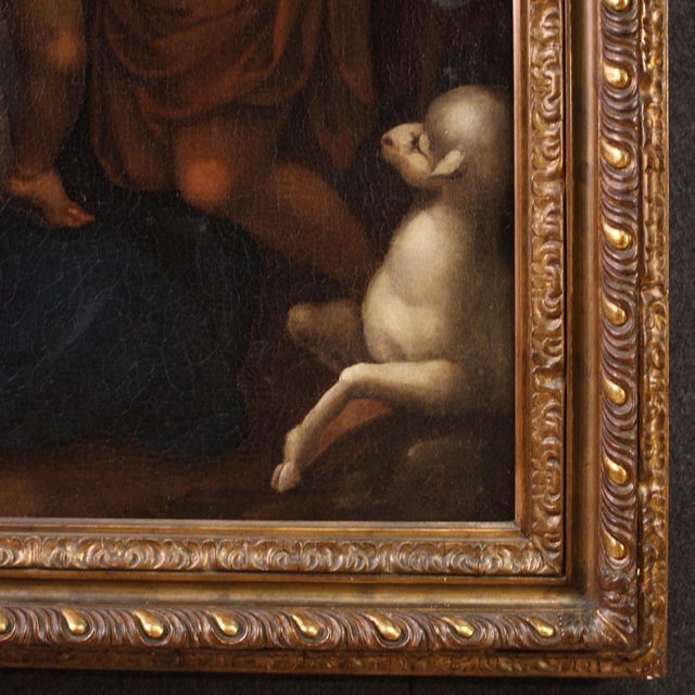 Tuscan School Artist, Holy Family, 1570, Oil on Canvas, Framed For Sale - Image 10 of 16
