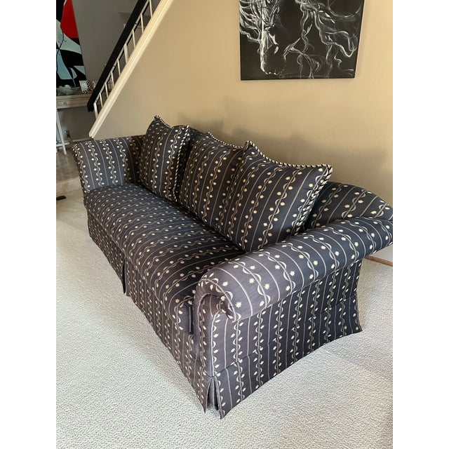 Purchased this beautiful sofa when I purchased my first home in the 1980’s. I knew nothing about Marge Carson other than I...