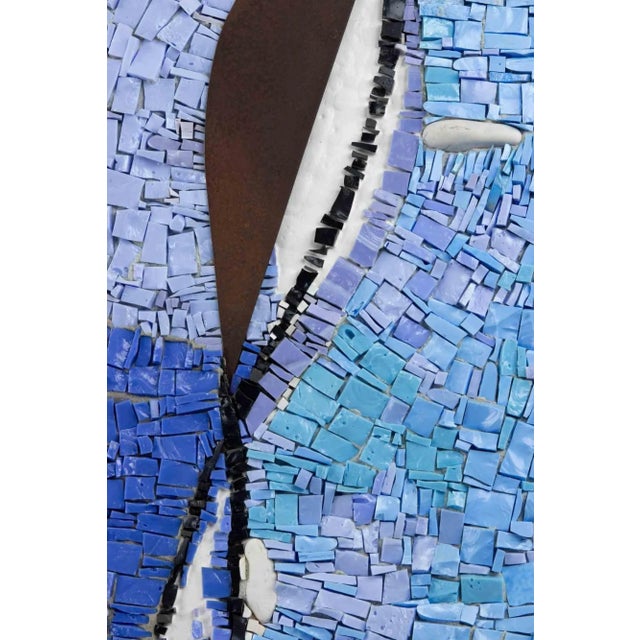 Mosaic realized by Tommaso Cascella in 1990s. Mounted on a wooden panel. Excellent condition. This piece is attributed to...