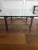 Vintage Postmodern Glass & Faux-Bamboo Iron Table Set | Coffee Table + Matching Side Tables For Sale - Image 4 of 12