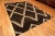 Divine Diamond Design Black and White Modern Rug, Country of Origin: Central Asia, Circa date: Modern Rugs - If you have...