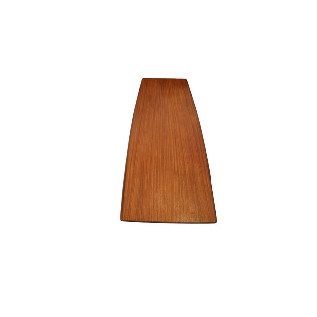 Mid-Century Modern Danish Teak Coffee Table with Magazine Rack, 1960s For Sale - Image 3 of 11