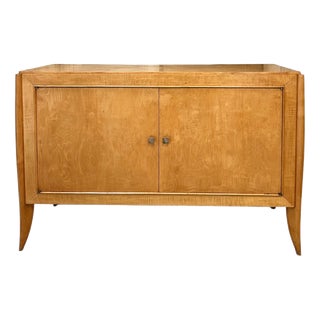 French Sideboard in Sycamore Veneer, 1940s For Sale