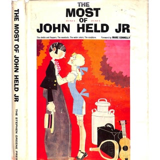 "The Most of John Held Jr." 1972 Connelly, Marc [Foreword By] For Sale