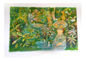 Emilio Grau Sala - Original Handsigned Lithograph - Ecole de Paris Circa 1960