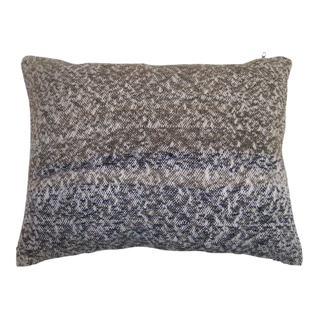 Modern Double Sided Turkish Kilim Pillow For Sale