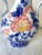 Mid 20th Century Porcelain Blue and White Chinoiserie Handle Vase For Sale - Image 5 of 6