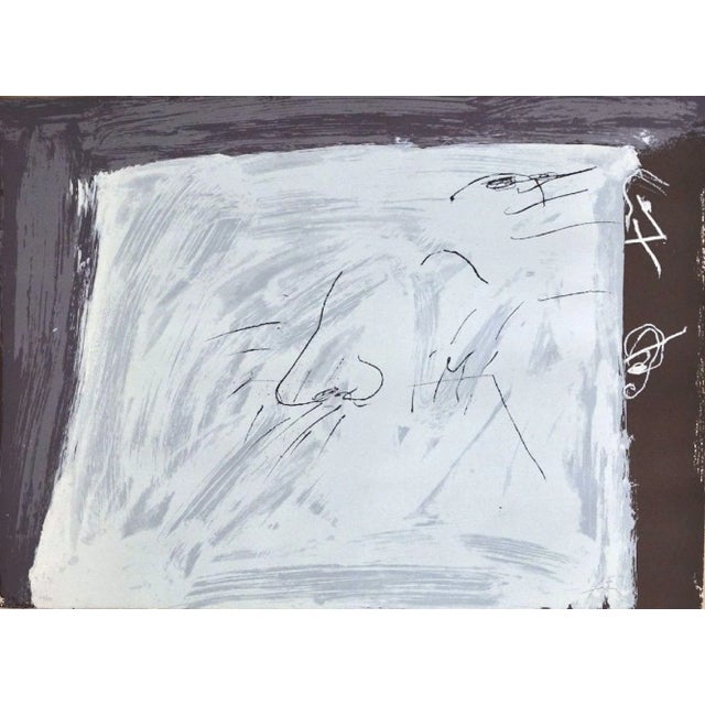 Antoni Tàpies, Untitled, Original Lithography, 1974 For Sale - Image 4 of 4
